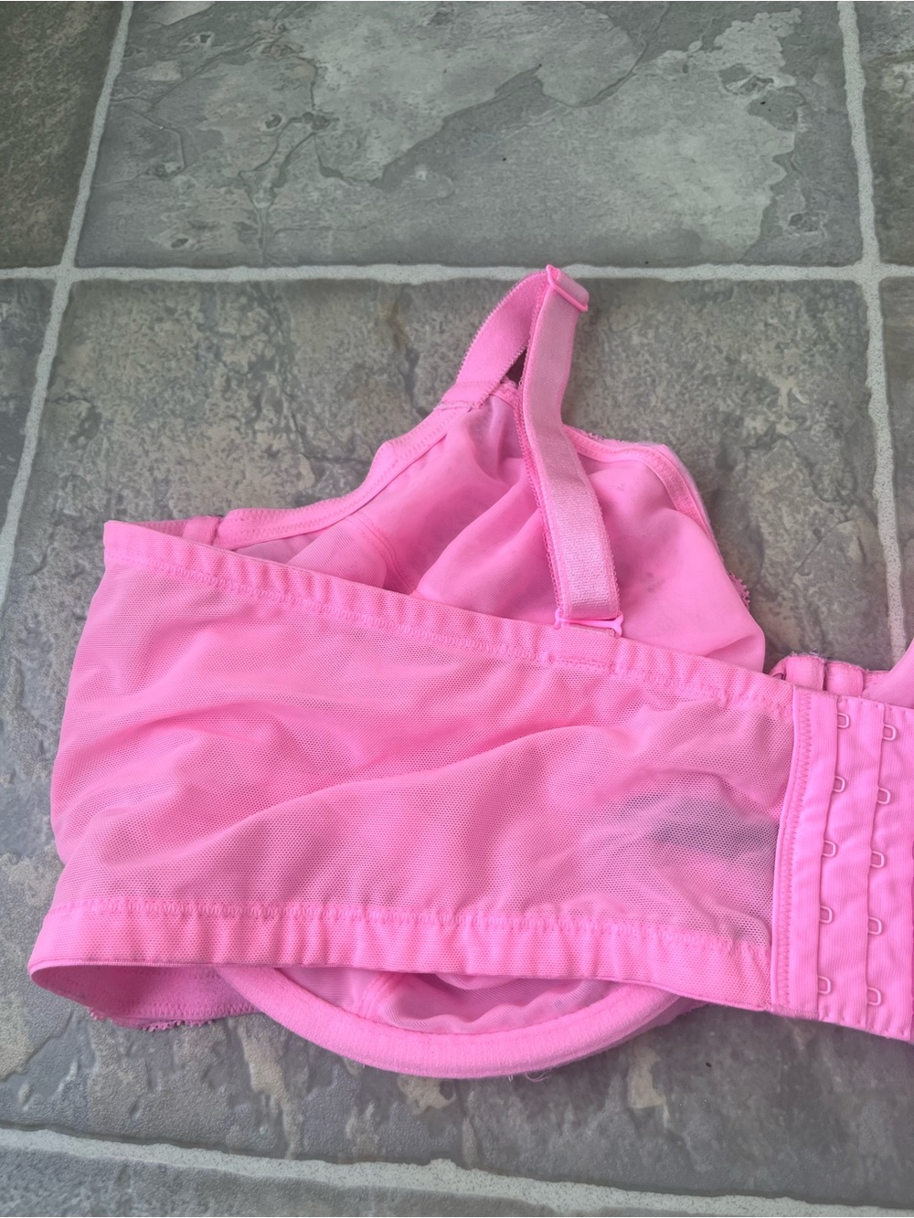 Torrid 48DDD Bright Pink Full Coverage Unlined Lace Underwire Bra - Picture 6 of 10